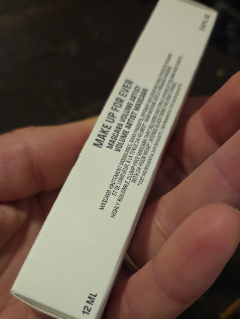 Makeup Forever Volume Artist Mascara in Red Tube - 01 Whatever Black